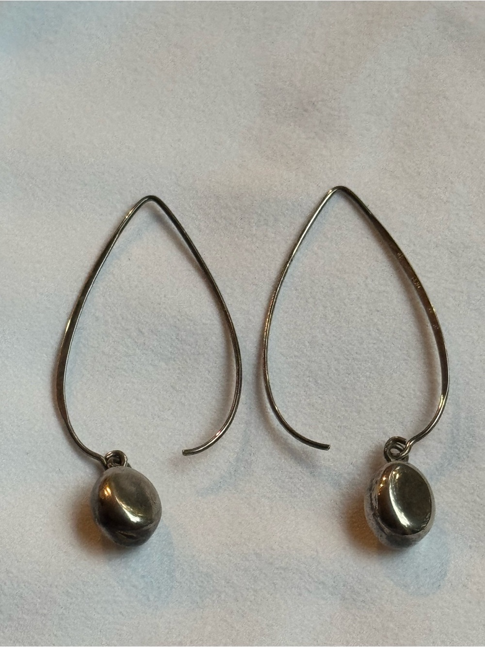 Retired Silpada "Just Dropping In" Sterling Silver Threader Earrings